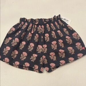 NWT Pink Chicken Floral Print Navy Shorts